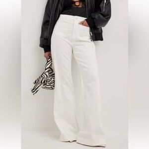 NA-KD Front Pocket Wide Leg Jeans 70s (26)